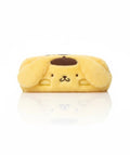 Soft Yellow Furry Pouch, Cute Makeup & Stationery Bag